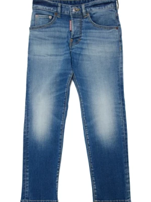 Ciemnoniebieskie proste jeansy - Stanislav Dsquared2