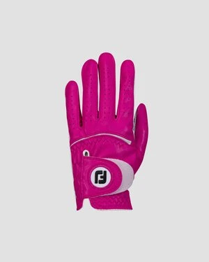 Ciemnoróżowa lewa rękawica golfowa damska FootJoy Spectrum