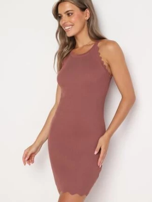 Ciemnoróżowa Sukienka Kalerine