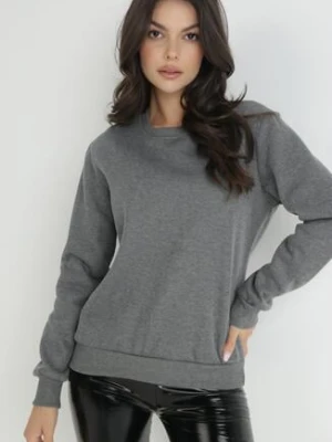 Zdjęcie produktu Ciemnoszara Bluza Disphiffo J.style Szary