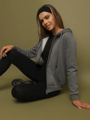 Ciemnoszara Bluza z Kapturem Sithi jstyle