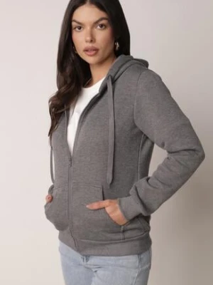 Ciemnoszara Bluza z Kapturem Sithi jstyle