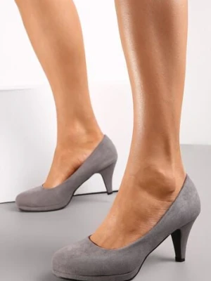 Ciemnoszare Czółenka z Ekozamszu na Stożku Hicinne