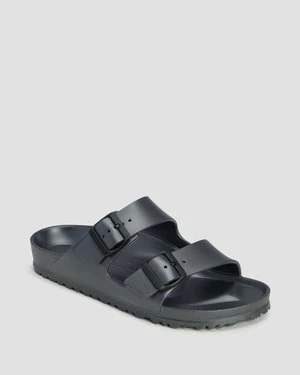 Ciemnoszare klapki damskie Birkenstock Arizona Eva Narrow
