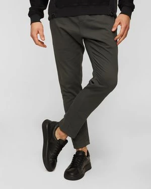 Ciemnoszare spodnie wełniane męskie Dondup Pantalone Dom