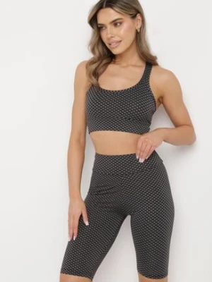 Ciemnoszare Szorty Kolarki z Efektem Push-Up Briala