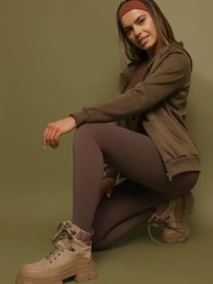 Ciemnozielona Bluza z Kapturem Sithi jstyle