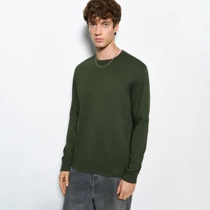 Ciemnozielona koszulka z długim rękawem House