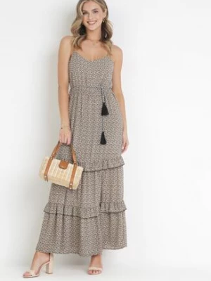 Ciemnozielona Sukienka Darcy rosa