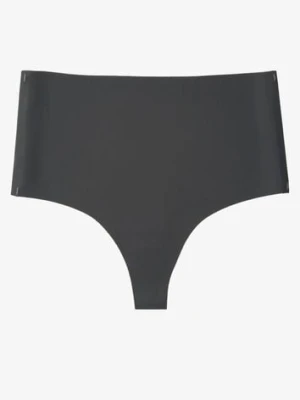 Ciemnozielone Bezszwowe Majtki High Waist Kolunea