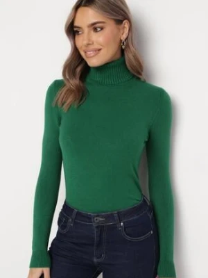 Ciemnozielony Golf z Długim Rękawem Adegera j&x