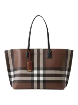 Ciemny Brzozowy Soft Tote Bag Burberry