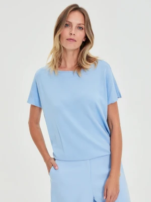 Cienki sweter błękitny Moodo