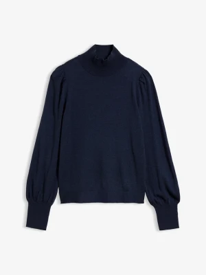 Cienki sweter BonPrix niebieski