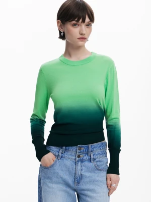 Cienki sweter cieniowany Desigual
