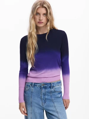 Cienki sweter cieniowany Desigual