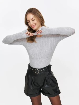 Cienki sweter damski z wyrazistą fakturą Top Secret