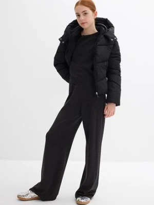 Cienki sweter i spodnie z dzianiny z miękkiej mieszanki wiskozy (komplet 2-cz.) bonprix