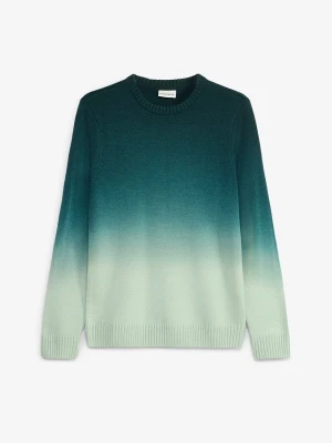 Cienki sweter, regular fit BonPrix zielony