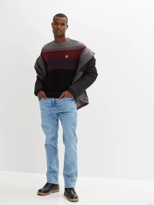 Cienki sweter w cieniowanym kolorze bonprix