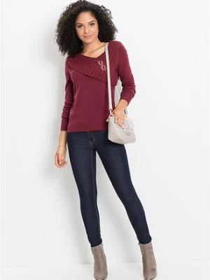 Cienki sweter z bawełną bonprix