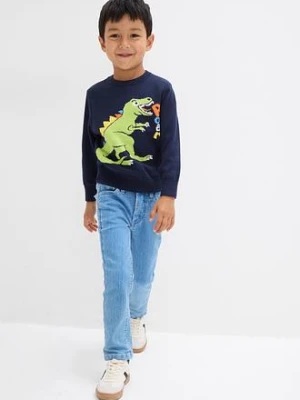 Cienki sweter z czystej bawełny bonprix