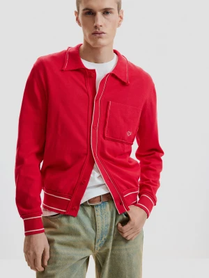 Cienki sweter z guzikami Desigual