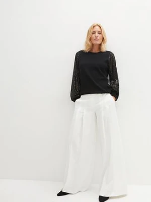 Cienki sweter z miękkiej mieszanki wiskozy bonprix