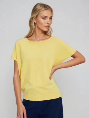 Cienki sweter żółty Moodo