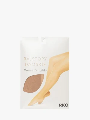 Cienkie rajstopy klasyczne w kropki 8 DEN Ryłko