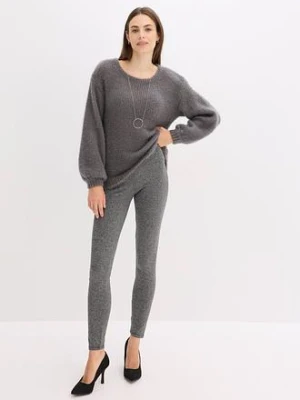 Ciepłe legginsy na podszewce z polaru bonprix