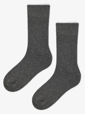 Ciepłe melanżowe skarpety męskie gładkie B45 Marilyn