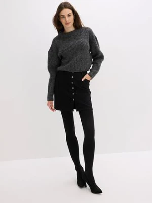 Ciepłe rajstopy z miękkim polarem 100 DEN bonprix