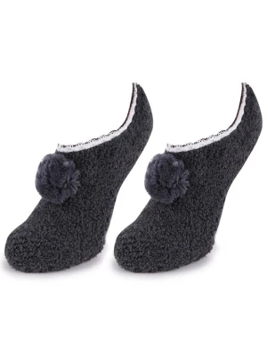 Ciepłe Skarpetki Coozy Baletka z Pomponem Abs R46 Marilyn