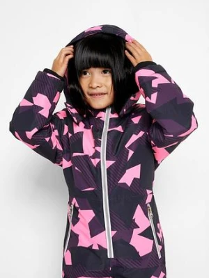 Ciepły kombinezon zimowy z odpinanym kapturem bonprix