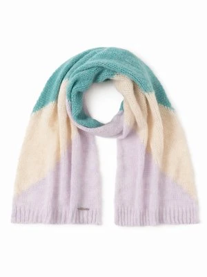 Ciepły szal damski z wełną i moherem Olsen