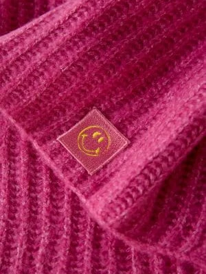 CIEPŁY SZAL W KOLORZE FUKSJI OUI