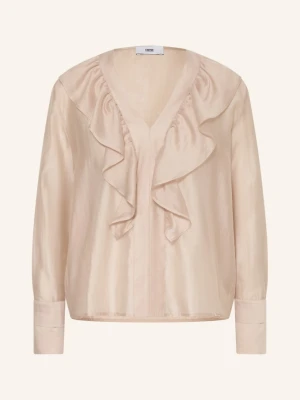 Cinque Bluzka Cipiera Z Falbankami beige