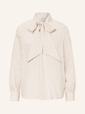 Cinque Bluzka Z Wiązaniem Pod Szyją Cipalomino beige