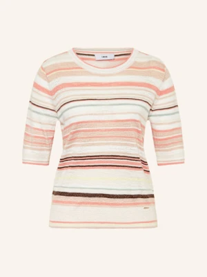 Cinque Dzianinowa Koszulka Ciromana Z Lnem orange