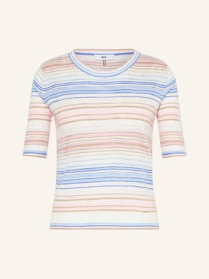 Cinque Dzianinowa Koszulka Cirosana Z Lnem weiss