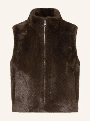 Cinque Kamizelka Ze Sztucznego Futra Ciwarmy braun