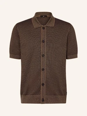 Cinque Koszula Z Dzianiny Cijanne Slim Fit blau