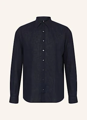 Cinque Koszula Z Lnu Cisteven Slim Fit blau
