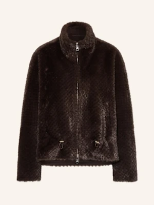 Cinque Kurtka Ze Sztucznego Futra Cisaffi Dwustronna braun