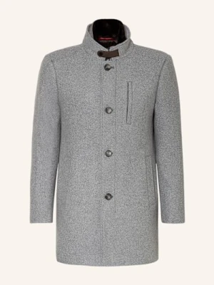 Cinque Płaszcz Ciarsenal Z Odpinaną Podpinką I Obszyciem Ze Sztucznego Futra grau