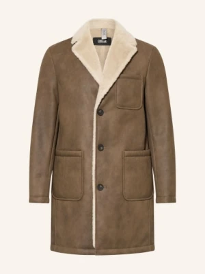 Cinque Płaszcz Cilord W Stylu Skórzanym braun