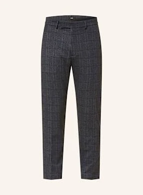 Cinque Spodnie Garniturowe Cibeppe Slim Fit blau