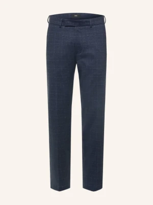 Cinque Spodnie Garniturowe Cidon Slim Fit Z Dżerseju blau
