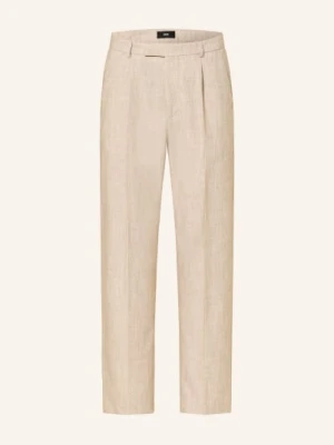 Cinque Spodnie Garniturowe Cieden Ultra Relaxed Fit beige